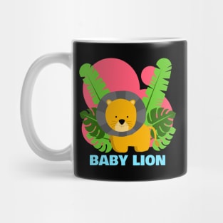 Baby Lion | Cute Baby Lion Kids Mug